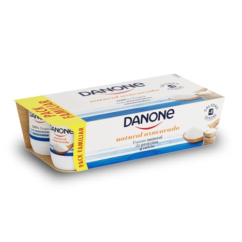 Danone Natural Azucarado 8x120 g