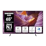 Samsung OLED 4K Vision AI Smart TV 65'' QE65S85FAEXZT, NQ4 AI Gen2 Processor, 4K AI Upscaling, Glare Free, Dolby Atmos & OTS Lite, Contour Design,PACCHETTO INTRATTENIMENTO, 2025