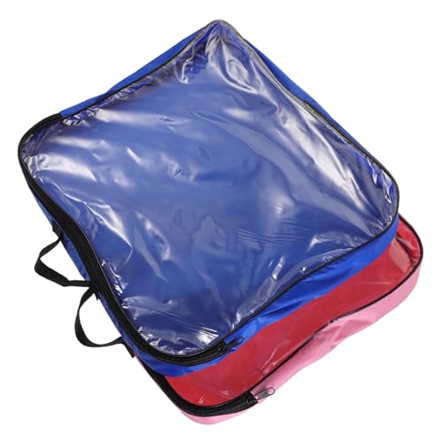 HOLIDYOYO 2Pcs Roller Skates Pouch Multi Use Lightweight Skating Bag Portable Carrier for Inline Skates Ice Skates Durable Easy to Clean Fashionable Design