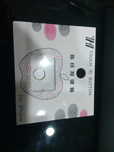 Home-Button aus gebürstetem Metall, Schwarz für alle iPhone, iPad und iPod