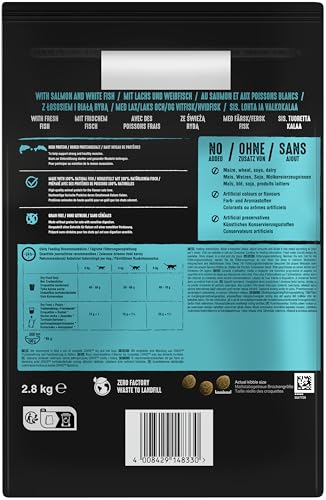 CRAVE Katze Beutel mit Lachs und Weißfisch 2.8kg