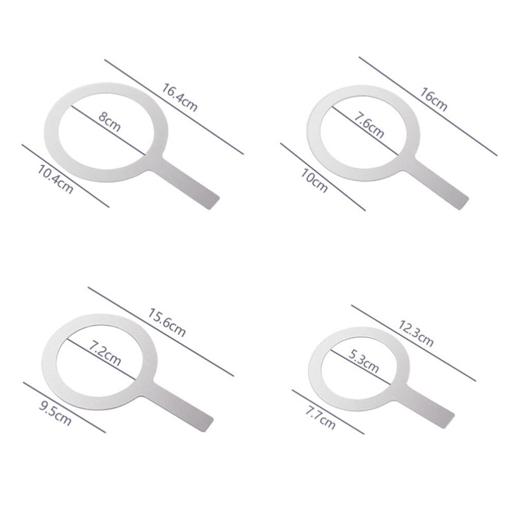 HEMOTON Stainless Steel Tea Baking Cup Cover Scald Rim Protector Lightweight Easy to Clean for Cafes Dessert Shops Aperture