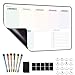 MCCORL Magnetisch Whiteboard Wochenplaner abwischbar, Magnettafel f&uuml;r K&uuml;hlschrank, perfect as Famiien Haushaltsplaner, Essenplaner, Putzplaner oder To Do Liste 42&times;28cm auf Deutsch