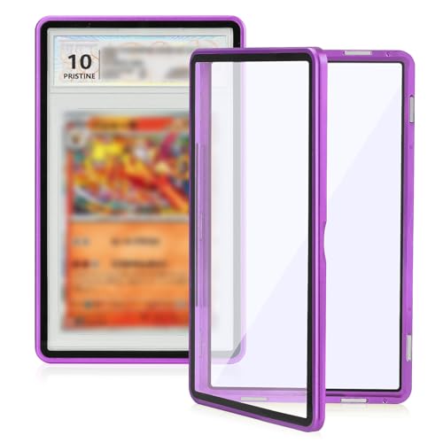 Étui magnétique pour cartes de collection transport sécurisé en alu
