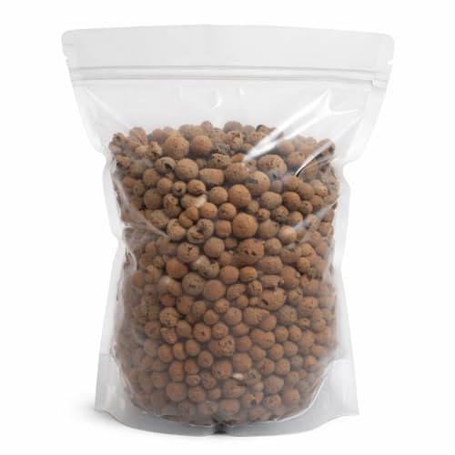 Desert Care 500g Natural Clay Pebbles for Plants 100% Organic Hydroton Leca Balls for Indoor Plants 4mm-16mm Hydroponic Growing Gardening Orchids Drainage Decoration Aqua