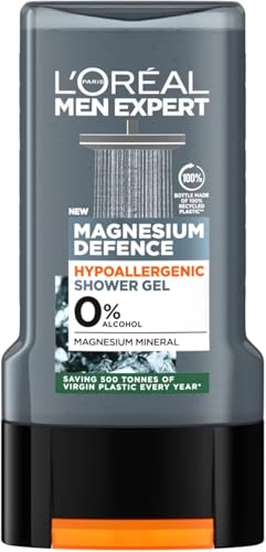 Image of L'Oréal Paris Men Expert Magnesium Defense Shower Gel Hypoallergenic 0%