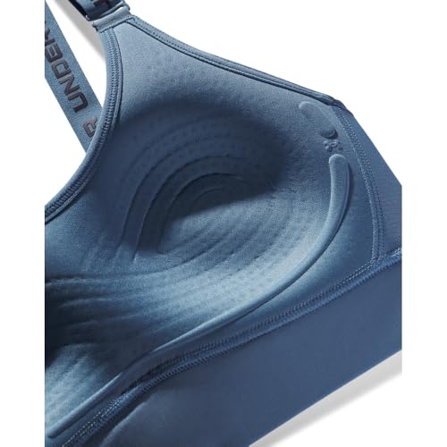 Image of Under Armour Women's Armour Mid Heathered Sports Bra