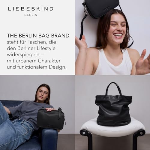 LIEBESKIND Berlin Umhängetasche „Mareike“ I Damen Crossbody Bag aus Leder – Ansicht 6