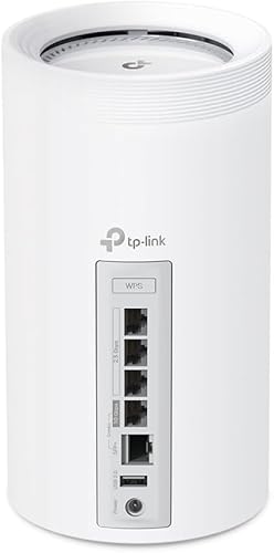 undefined TP-Link Deco BE75 BE17000 Tri-Band WiFi 7 Mesh System - 8-Stream, 17 Gbps, 200+ Device Connect, 10 Gbps Wired, AI Roaming, Wireless/Wired Combined Backhaul, Google/Alexa, HomeShield, 2-Pack の商品画像 7