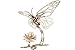 Mechanical UGEARS Wooden 3D Puzzle Model Butterfly Construction Set