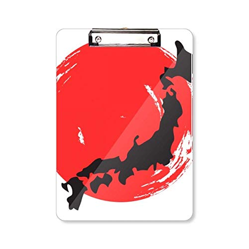 Bloc-notes A4 Japon abstrait noir idéal pour vos réunions professionnelles et vos notes de bureau