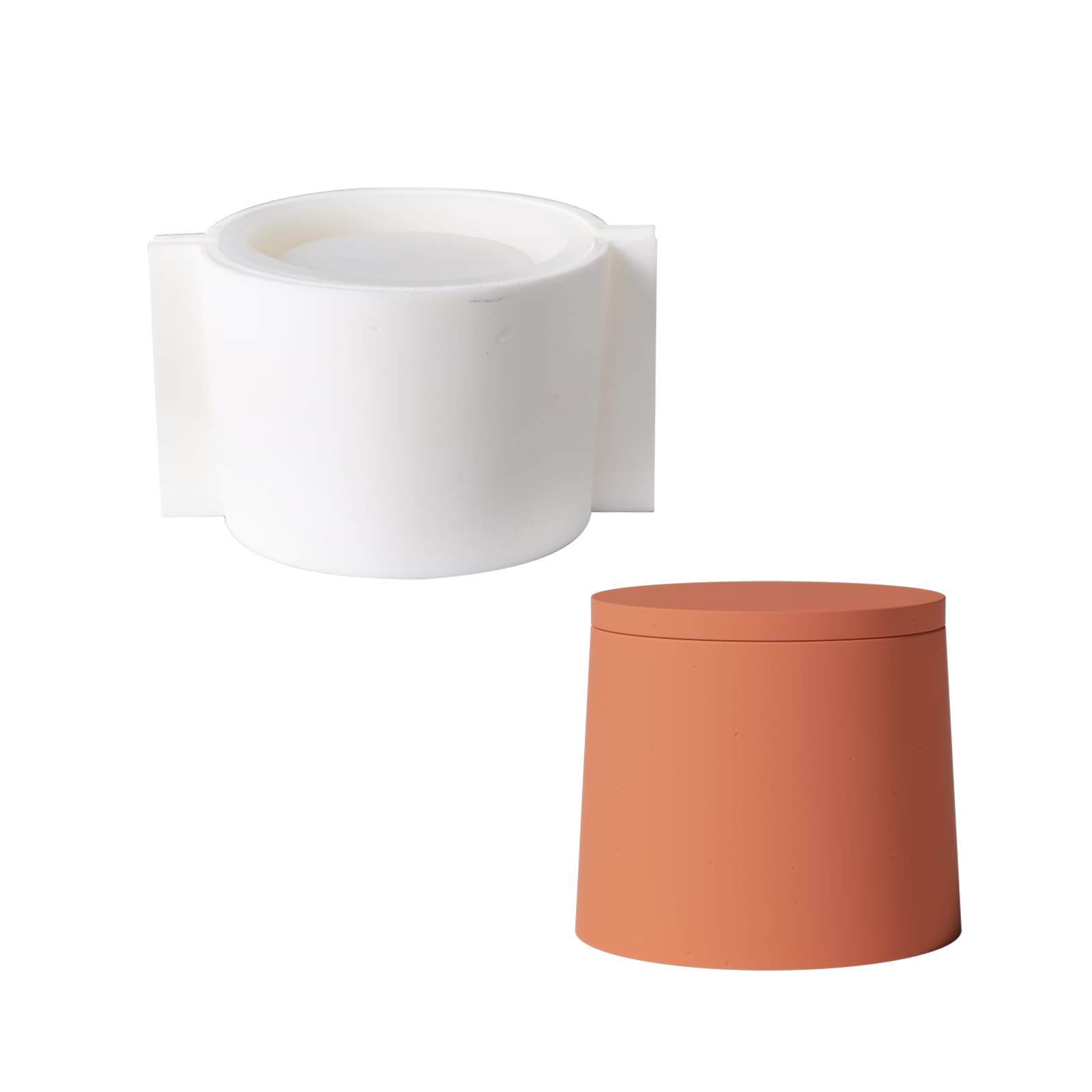 Moule à bougie en béton Boowan Nicole SH0997 pot de ciment DIY