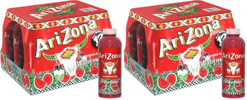 Image of AriZona Watermelon | Fruit Juice Cocktail | 16 Fl Oz (24 Pack)