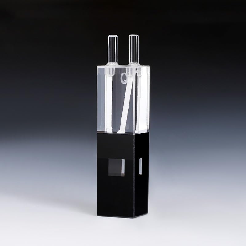 Quarz-Fluoreszenz-Durchflussküvette mit Glasrohr (250 µl)