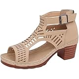 Clear Heels For Women Sexy Women's Heels Chunky Block...