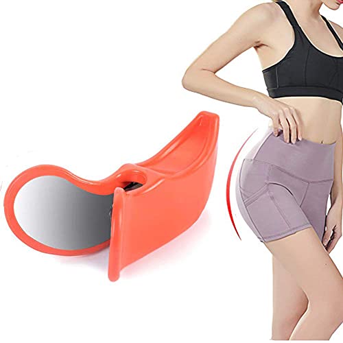Rstcosplay Premium Super Kegel - Hip Trainer Buttocks Pelvic Floor Muscle and Inner Thigh Exerciser Trainer Bladder Controller Correction Beautiful Buttocks for Women (Orange)