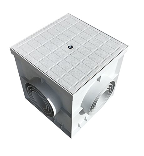 Preisvergleich Produktbild Revisionsschacht 25 x 25 x 25cm mit Boden und Schachtabdeckung