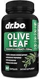 Olive Leaf Extract Capsules - Standardized 20% Total Oleuropein Olive Leaf Extract 750mg Super Strength - Pure Olive Leaf Supplement Vegan Non GMO Gluten Free No Oil or Liquid - 60 Olive Leaf Capsules