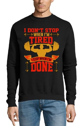 Pull overhead press coton noir coupe ajustee et textile haute resistance