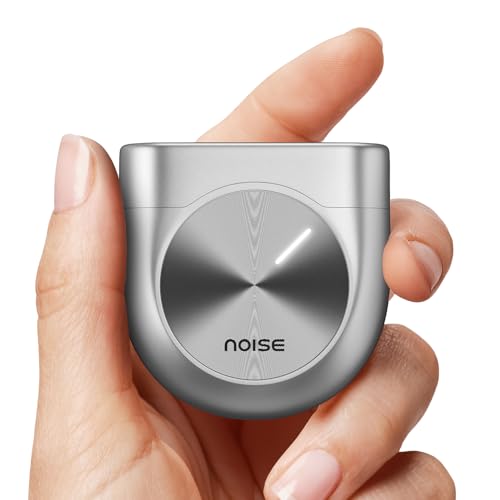 Image of Noise Master Buds, Sound by Bose in-Ear Bluetooth Earbuds, Up to 49dB Adaptive ANC, LHDC 5.0, Immersive Spatial Audio, 44H Playtime with 6 mic ENC, Dual Pairing, IPX5 Ear Buds TWS (Silver)