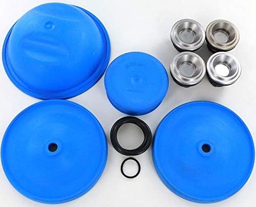 Rittenhouse Hypro D50 BlueFlex Diaphragm and Valve Pump Repair Kit - Complete (D50REPAIRBLUE)