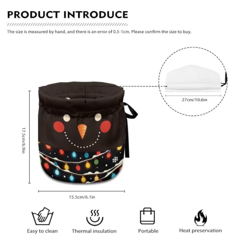 Image of Teapot Dust Cover, Tea Cosy with Drawstring Breakfast Warmer | Portable Teapot Dust Cover with Convenient Drawstring Multifunctional Breakfast Warmer Easy to Put on and Take Off