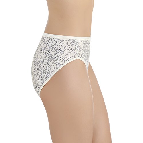 Image of Vanity Fair Women's Illumination Hi Cut Panties, Silky Stretch & Satin Trim