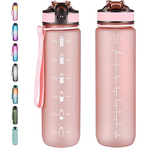 NAVTUE 1L Leak-Proof Sports Water Bottle Cover