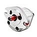 Mini High Pressure Hydraulic Gear Pump, Flat Keyed Shaft SAE Flange Mounting, 21MPa 1800RPM Aluminum Alloy Hydraulic-Pump, for Log Splitters, Snowplows & Industrial Hydraulic Systems