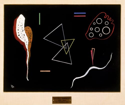 Tableaux Graffiti Art Mural Kandinsky pour habiller un grand mur vide blanc