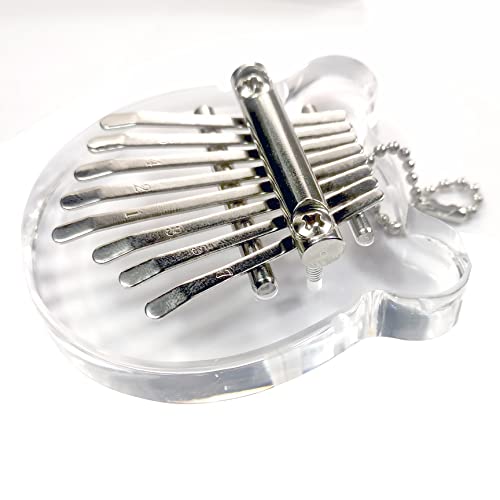 Mini piano à pouce Kalimba 8 touches – Instrument de musique transparent – Cadeau pour débutants, enfants et adultes… - Les Beatles, Paul McCartney, John Lennon, RIngo Starr, George Harrison Mini piano à pouce Kalimba 8 touches - Instrument de musique transparent - Cadeau pour débutants, enfants et adultes… – Image 3