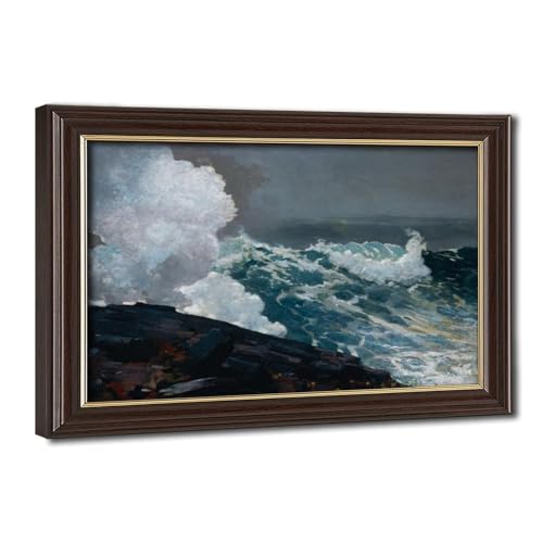 Impression giclée Northeaster Winslow Homer sur toile haute définition