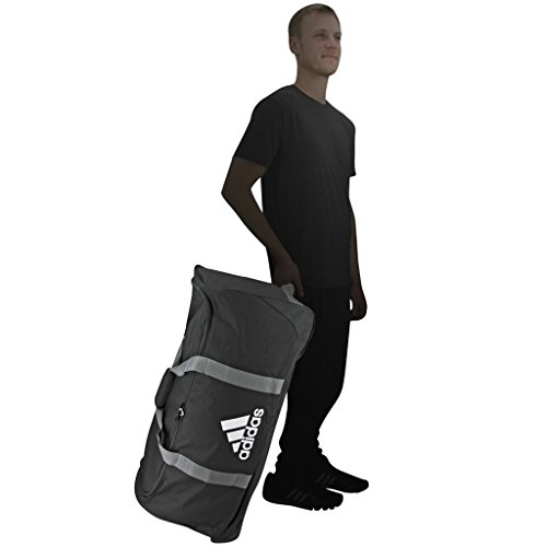 adidas Unisex Team XL Wheel Bag, Black, ONE SIZE