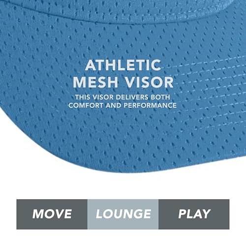 Image of Augusta Sportswear Women's Athletic Mesh Visor - Stylish Sun Hat for Golf, Running, and Outdoor Activities