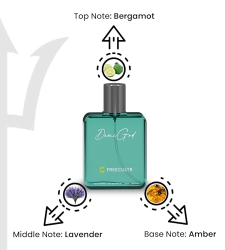 Freecultr EDP Demigod for Men | Perfume For Men | Eau De Parfum | Long-Lasting | 24-Hour Freshness | Premium Fragrance | Mood Lifter | Versatile -... - Image 5
