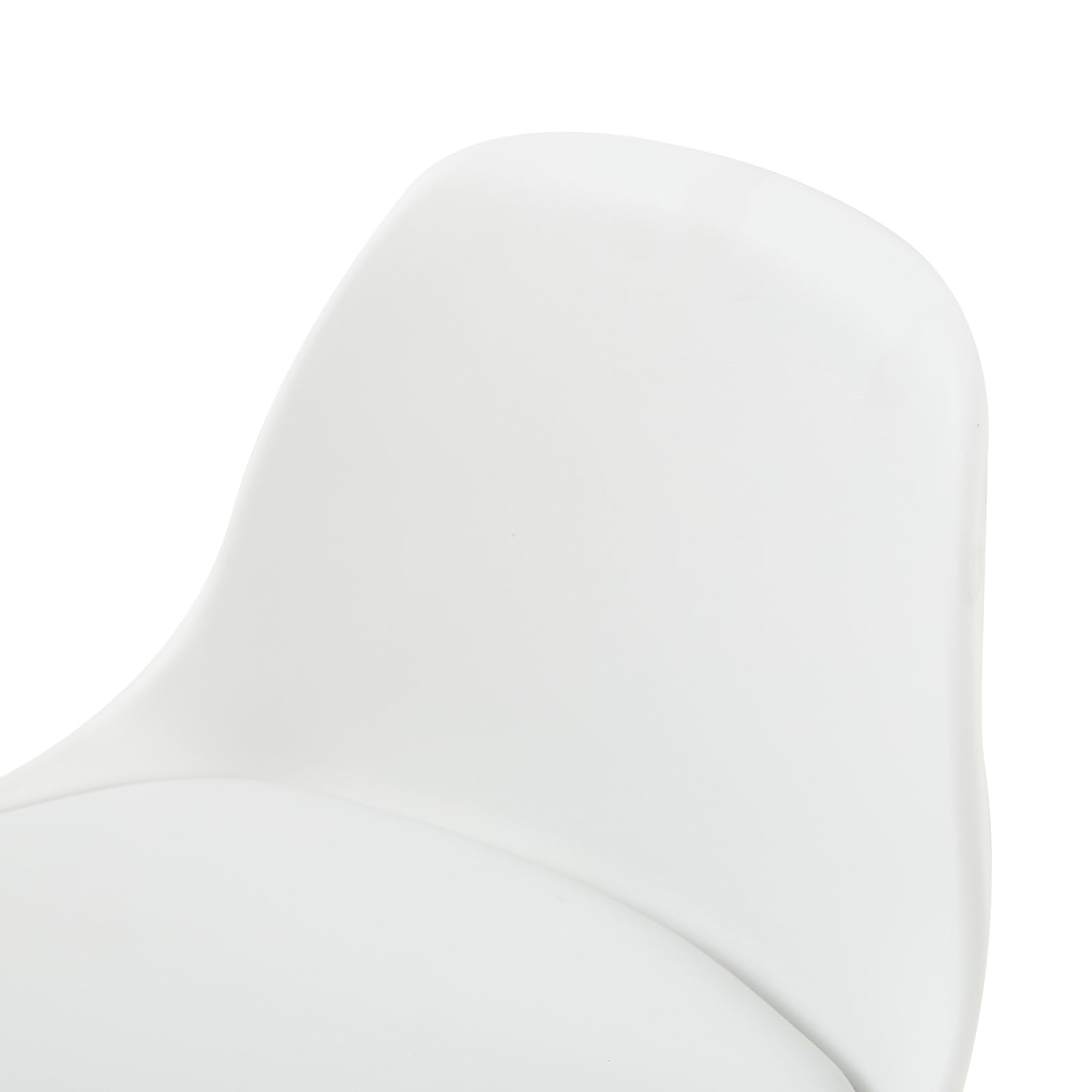 Set di 2 Sedie per Bambini con Gambe in Legno, Sedia Piccola in PP+PU con Schienale per Cameretta, Sedia da scrivania per Bambini, Bianco