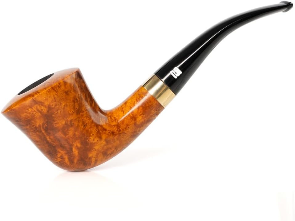 MUXIANG Tobacco Pipe Fit 9mm Filters Handcraft Design with Tapered Mouthpieces AA0024-1Q