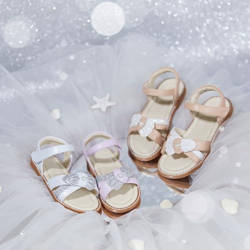 Image of ESTINE Girls Sandal Dress Shoe for Toddler /Little Kid Party School Shoe