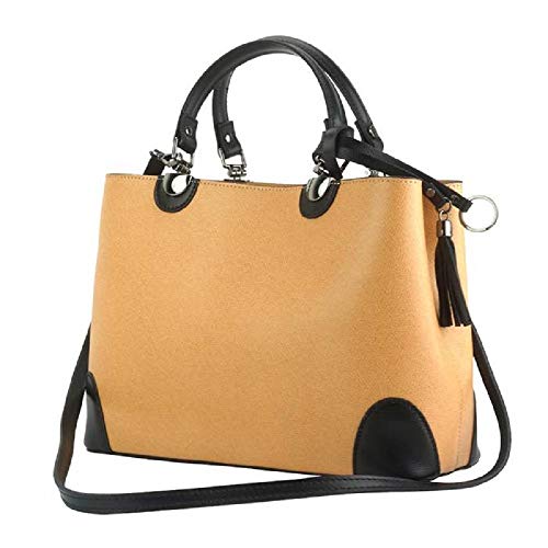 LaGaksta Madeline Top Handle Shoulder Handbag (Burnt Orange)