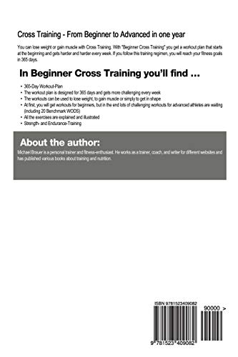 Beginner Cross Training: From Beginner to Advanced in one year (Cross Training Series) (Volume 2)