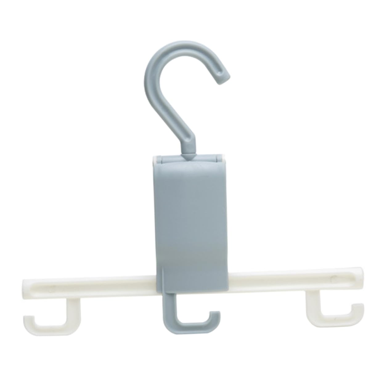 KOMBIUDA Pants Hanger Organizer Trouser Rack Blue Pants Organizer for Closet Trouser Organizer