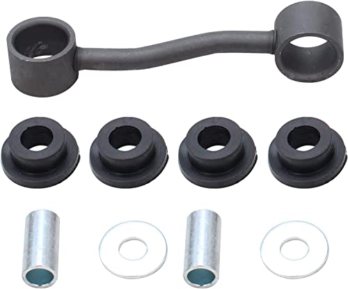 Image of Detroit Axle - 4pc Front End Control Arms Kit for Jeep Liberty 02-07, 2 Upper Control Arms & Ball Joint 2 Sway Bar End Links 2002 3003 2004 2005 2006 2007 Replacement