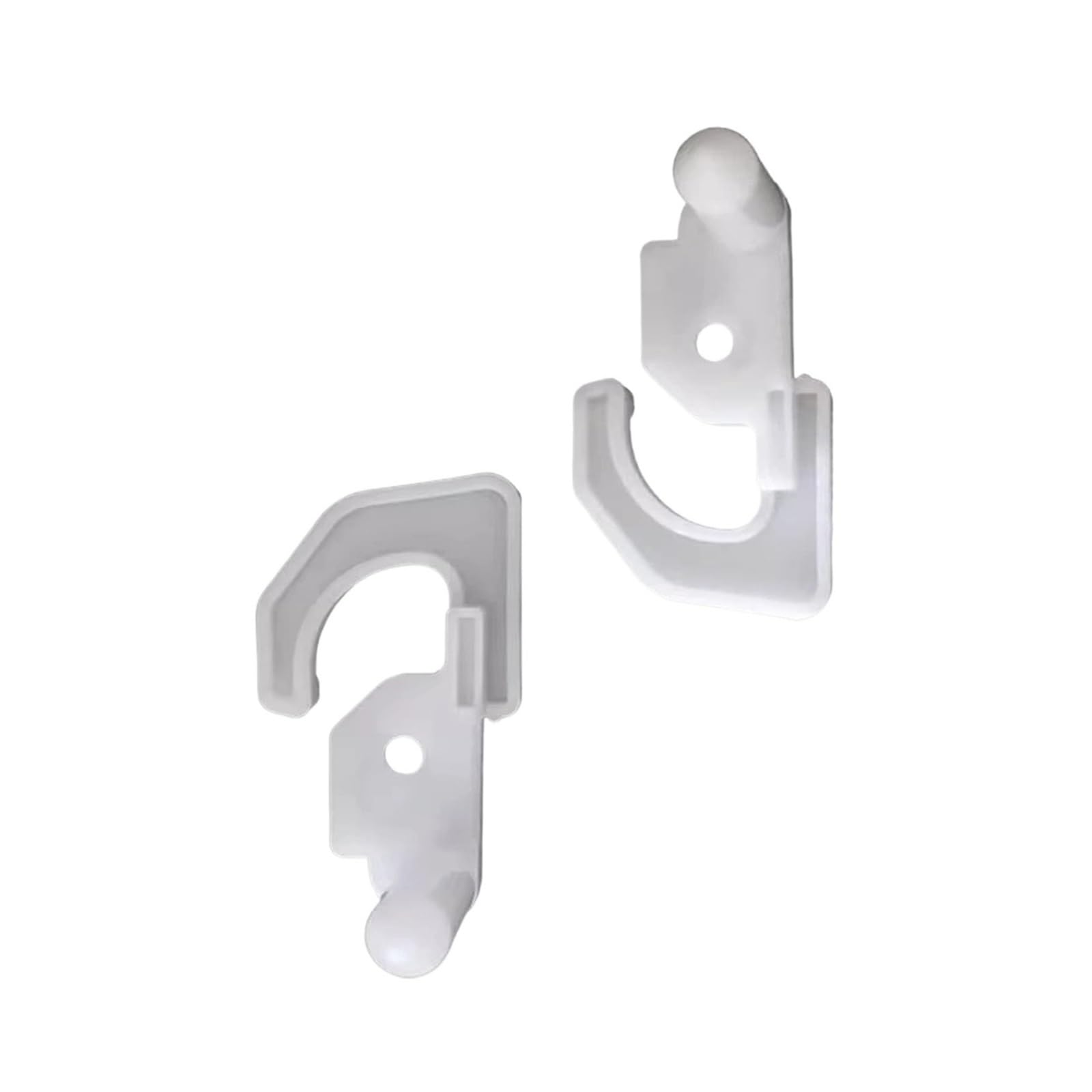 Vividcrate 1Set Refrigerator Door Hinge,Compatible For Hisense,Compatible For Rongsheng,Door Self-Locking Plastic S Automatic Locking Damper Hook