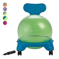 Algopix Similar Product 16 - Gaiam Kids Balance Ball Chair  Classic
