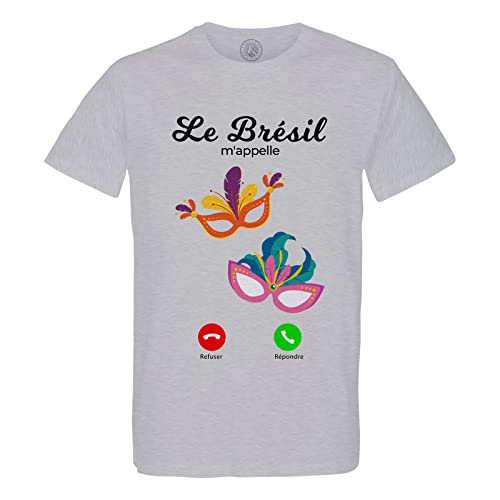 T-shirt Brésil homme : ressentez l'appel du Carnaval de Rio et du voyage