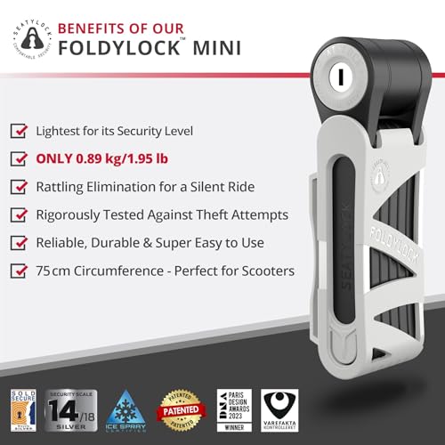 Seatylock FoldyLock Mini 29.5 in