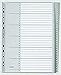 Produktbild Leitz Register für A4, Deckblatt aus Karton und 31 Trennblätter aus Kunststoff, Taben mit Zahlenaufdruck 1-31, Überbreite, Grau, 12810000