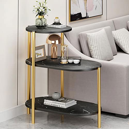 Table basse table d'appoint ovale moderne meuble de salon de chevet - 5