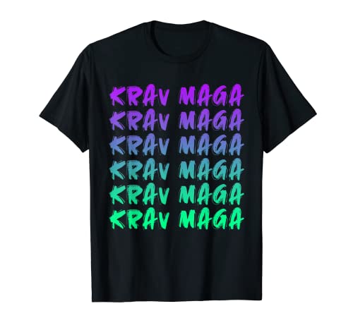 Colorato Krav Maga Maglietta
