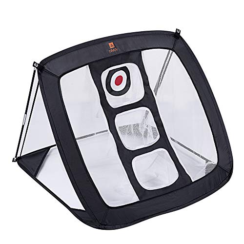 cilycily Golf Chipping Net Flash Pop up Pitching Net with 3 Targets
